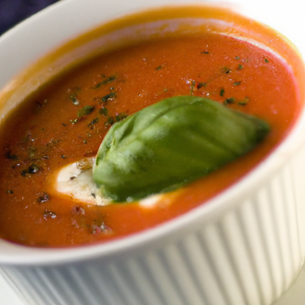 Delicious Creamy Tomato Basil Soup