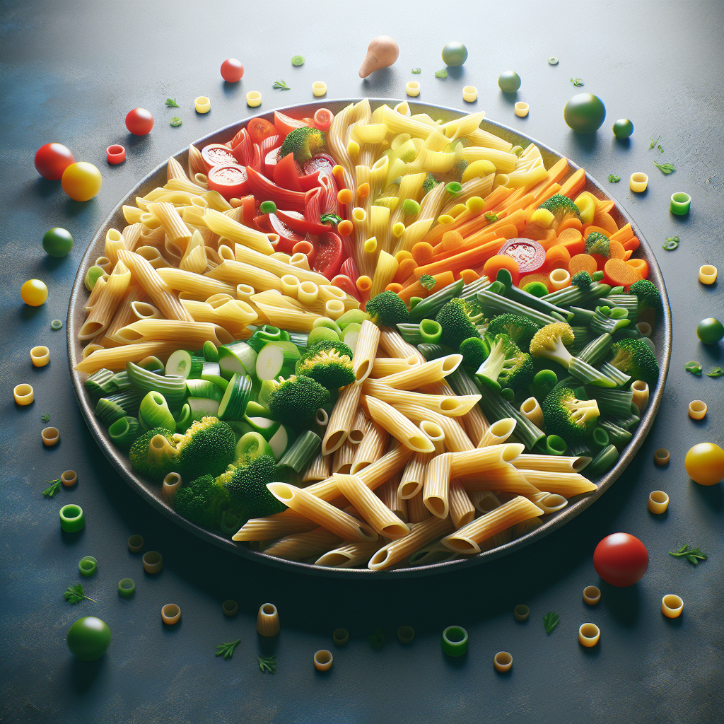 Colorful Vegetable Pasta