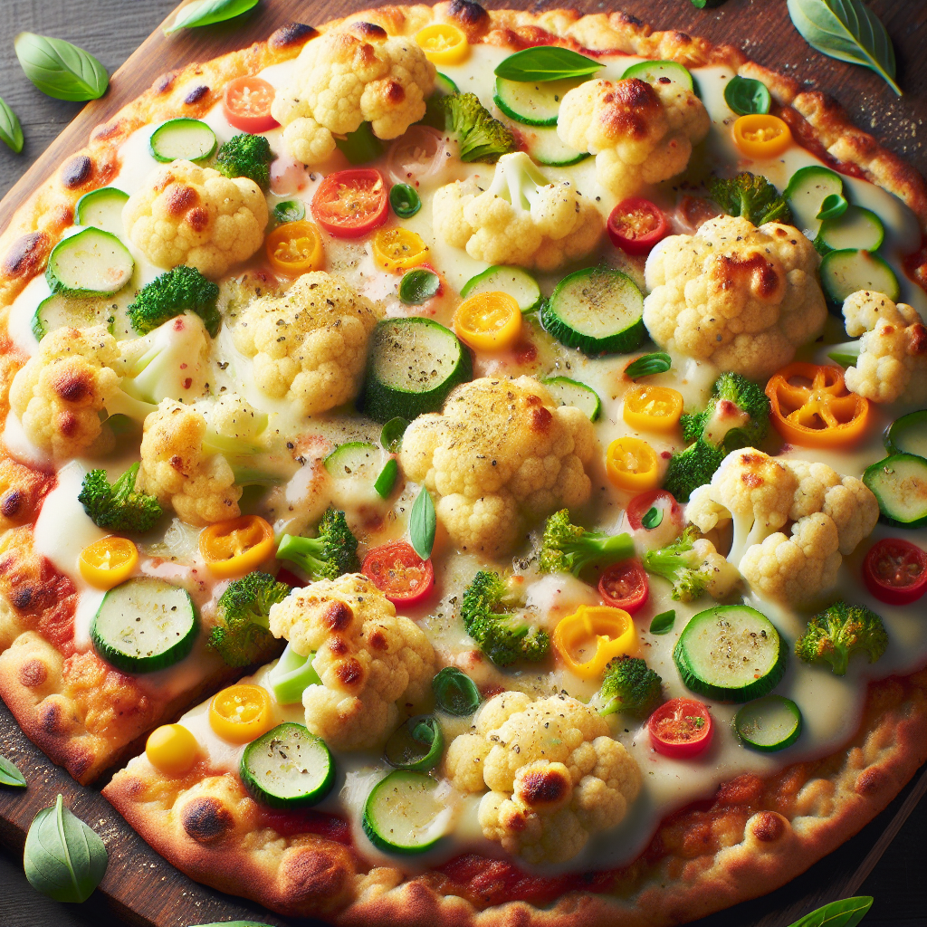 Low-Carb Cauliflower Pizza Crust: A Delicious Alternative for Pizza Lovers