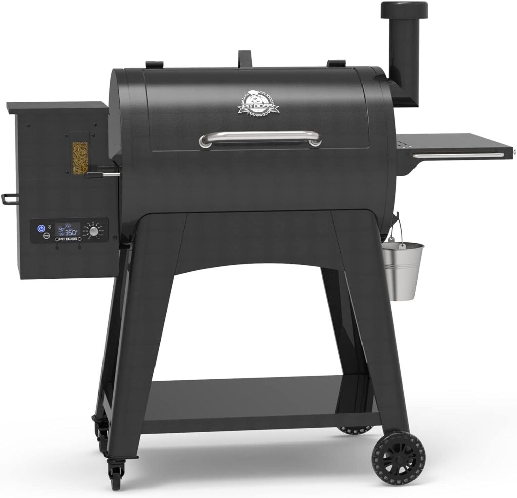 Pit Boss 71700FB Pellet Grill, 700 Square Inches, Black