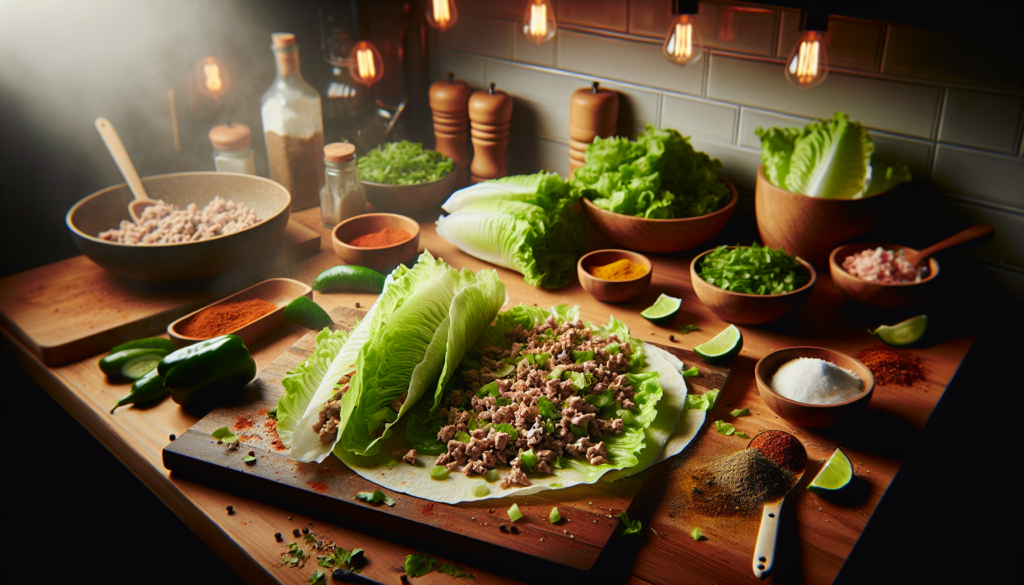 Healthy Turkey Tacos with Lettuce Wraps