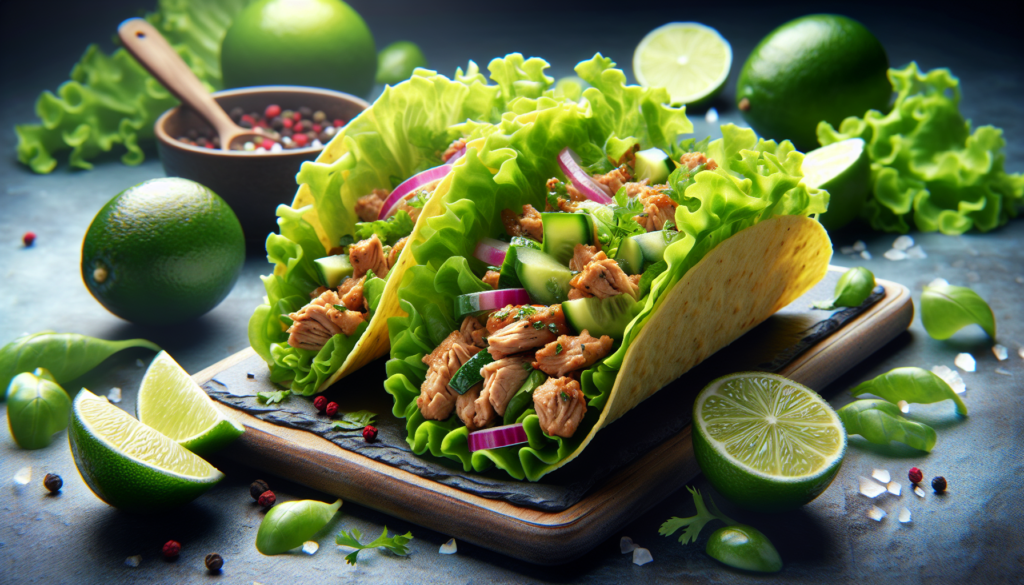 Healthy Turkey Tacos with Lettuce Wraps
