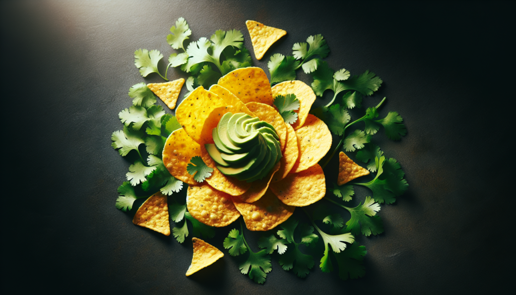 Homemade Tortilla Chips with Guacamole