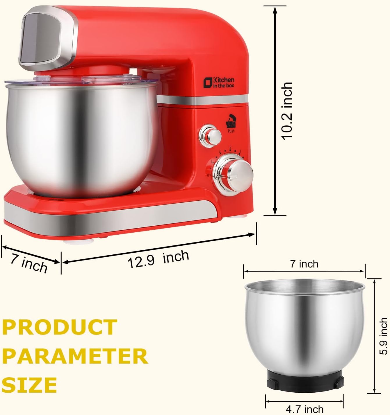 Kitchen in the box Stand Mixer Review