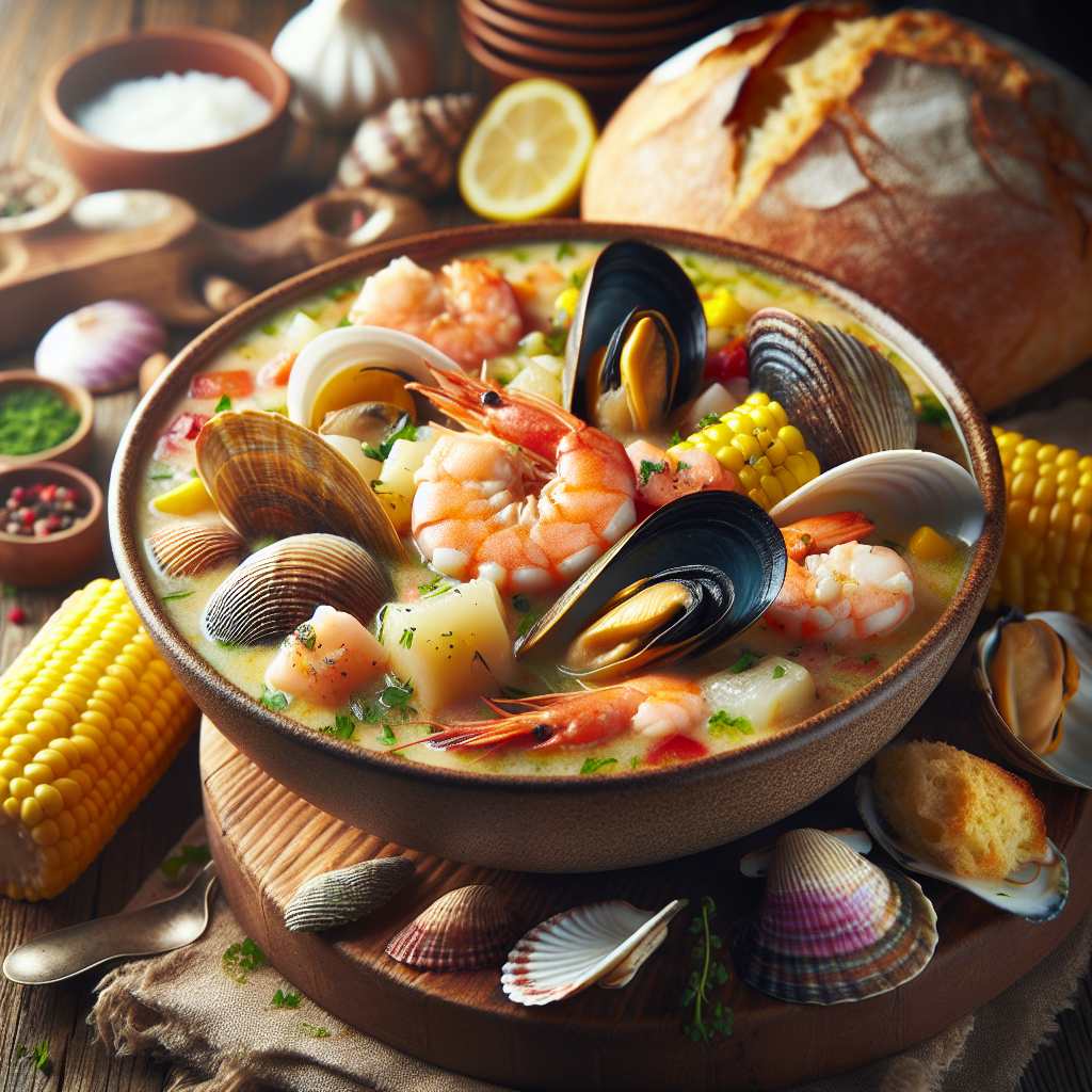 Seafood Chowder Delight