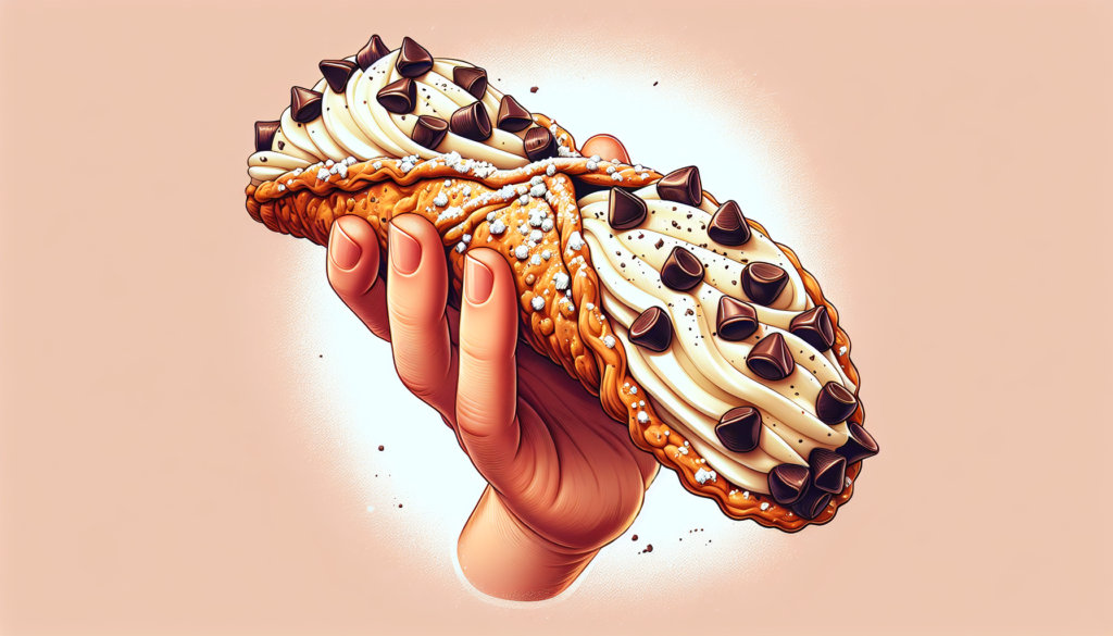 18. **Sicilian Cannoli With Ricotta And Chocolate Chips**