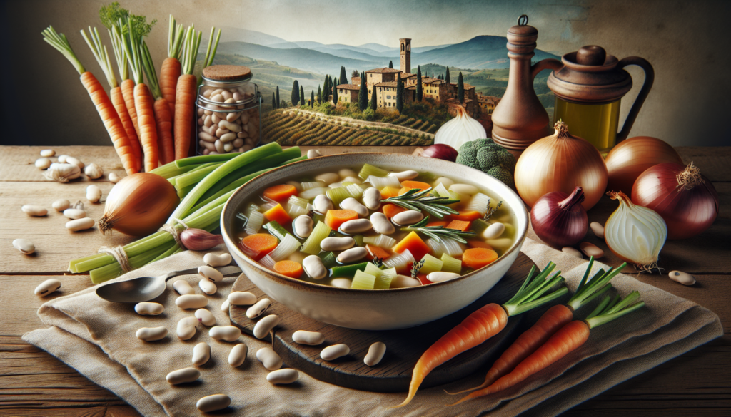3. **Rustic Tuscan Minestrone Soup With Cannellini Beans**